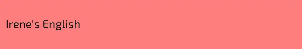 Irene's English